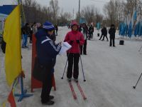 Cross-country skiing competition