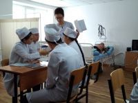 (Русский) Открытый урок «Неотложная помощь в экстренных случаях при заболеваниях пищеварительной системы"