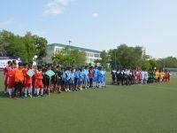 Торжественное открытие Республиканских соревнований  по футболу «Былғары доп»