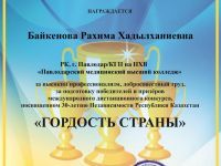 Международный дистанционный конкурс «Гордость страны», посвящённый 30-летию Независимости РК