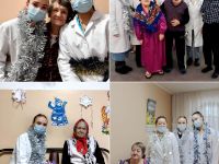 Волонтеры посетили «Дом Престарелых», поздравив пожилых людей с Наступающим Новым годом